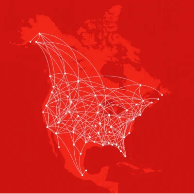 Bowline Logistics Freight Network Map Bowline Logistics Freight Network Map