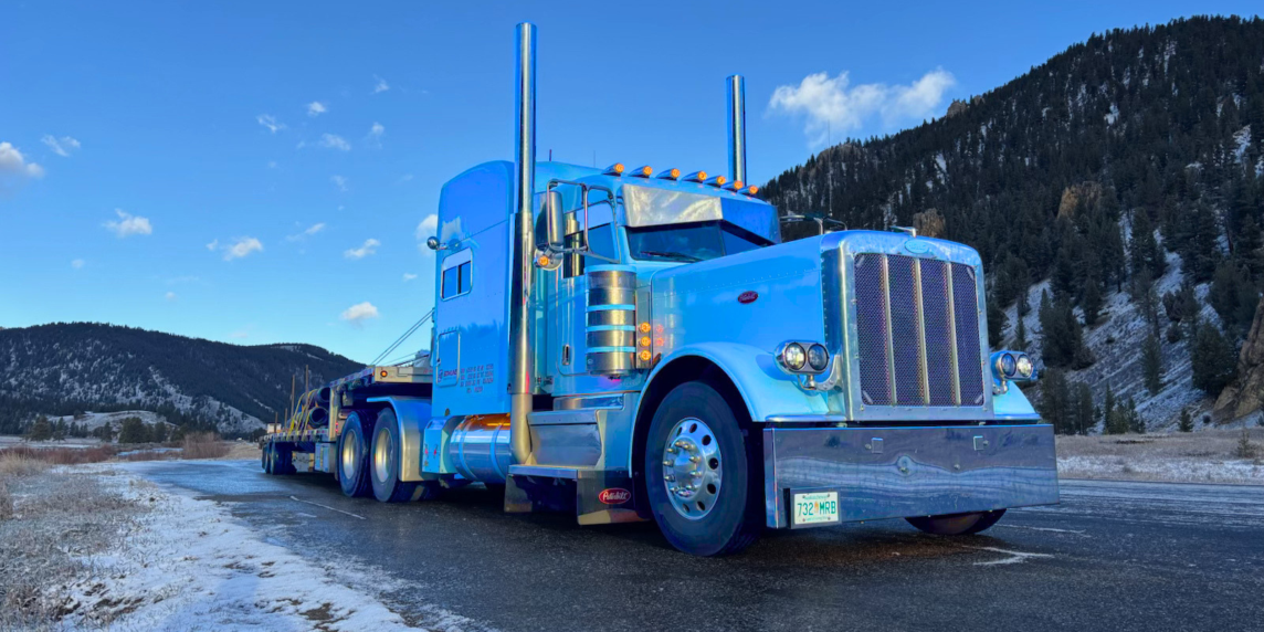 Bowline Logistics Heavy Truck Driving in Canada in the Winter
